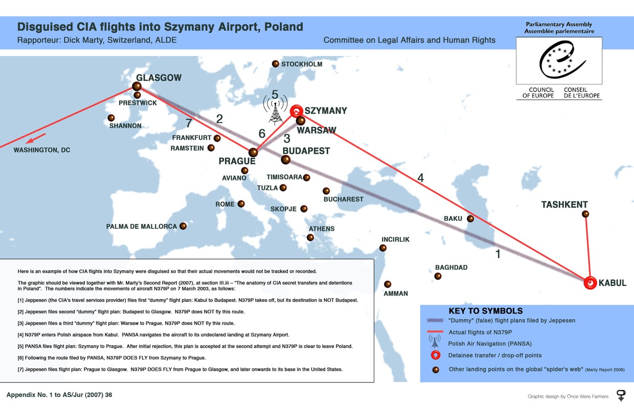 Map: The CIA's global network of secret torture centers - Vox