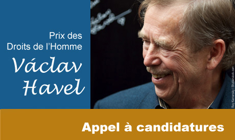 Prix Václav Havel - appel à candidatures
